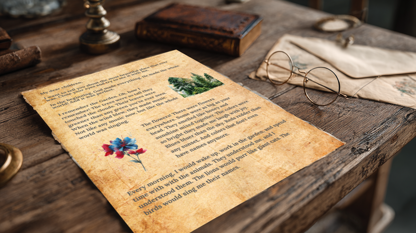 The Scribe’s Pouch: Bible Story Letters Subscription